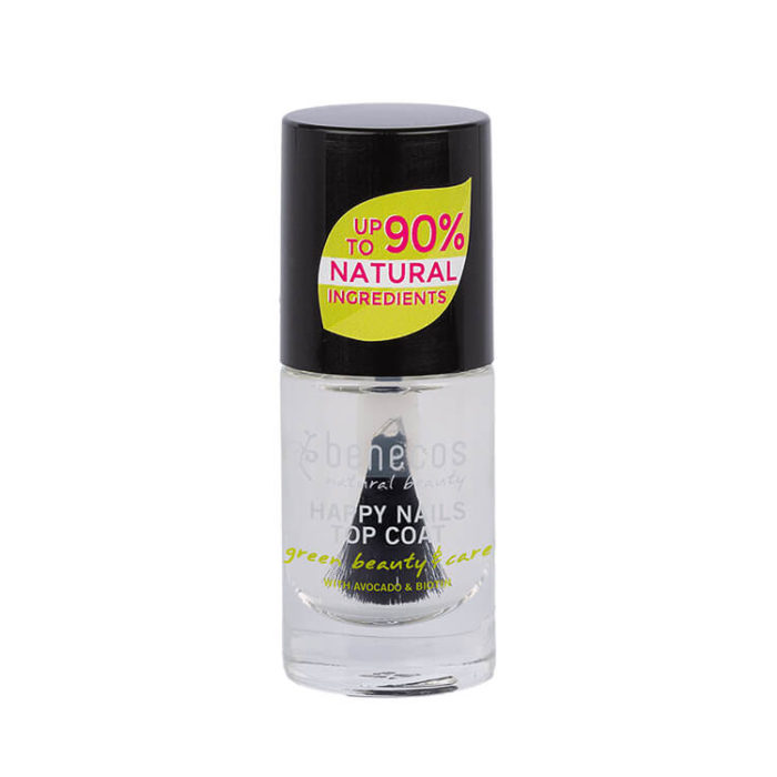 Benecos Nail Polish Top Coat - Crystal